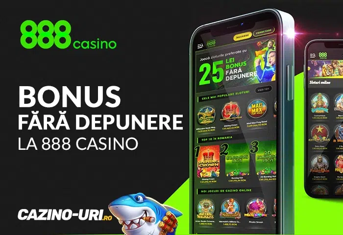 888 casino bonus fara depunere