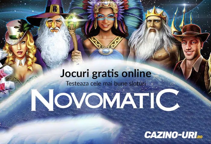 jocuri novomatic gratis online – testeaza cele mai bune sloturi