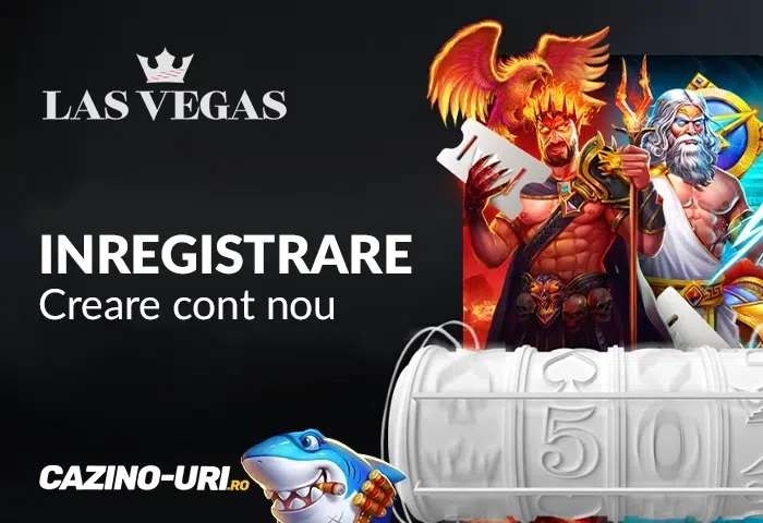 las vegas inregistrare creare cont nou