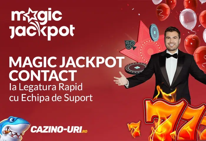 magic jackpot contact ia legatura rapid cu echipa de suport