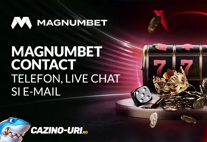 magnumbet contact telefon, live chat si e mail