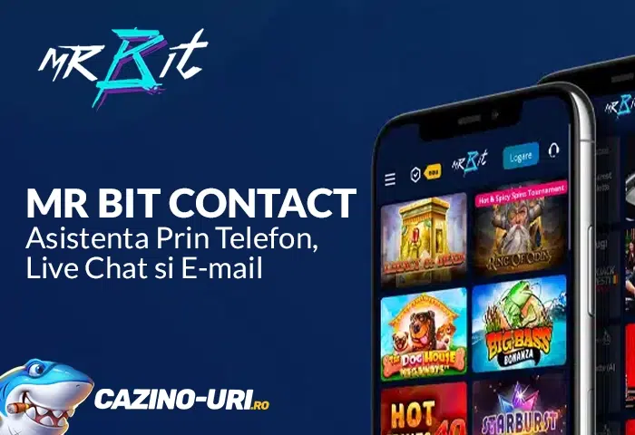 mr bit contact asistenta prin telefon, live chat si e mail