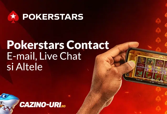 pokerstars contact e mail, live chat si altele