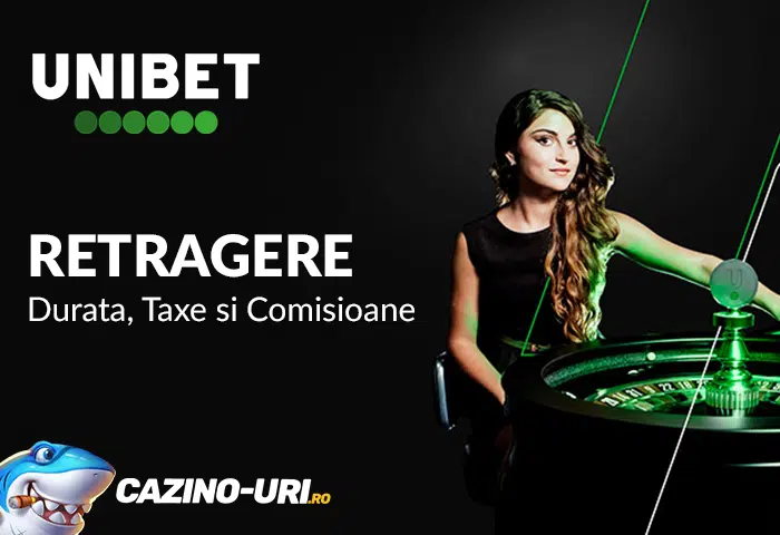 retragere unibet – durata, taxe si comisioane