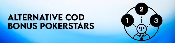 alternative cod bonus pokerstars