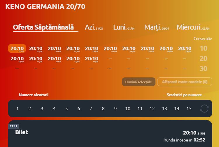 betano germania keno