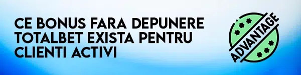 bonus fara depunere totalbet