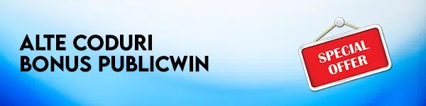 coduri bonus publicwin