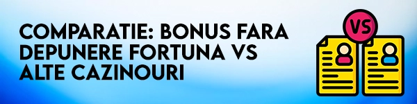 comparatie rotiri gratuite fortuna