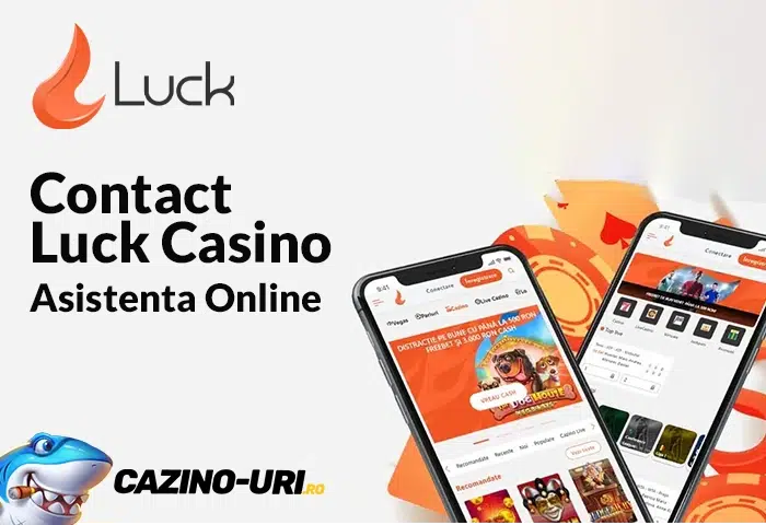 contact luck casino asistenta online