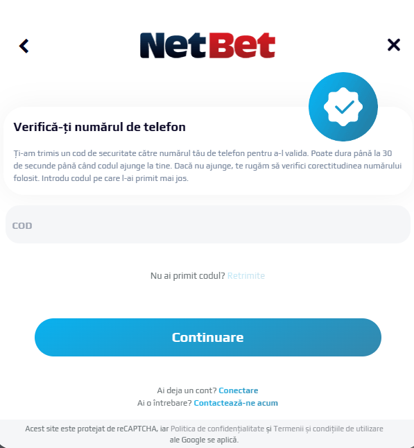 netbet inregistrare