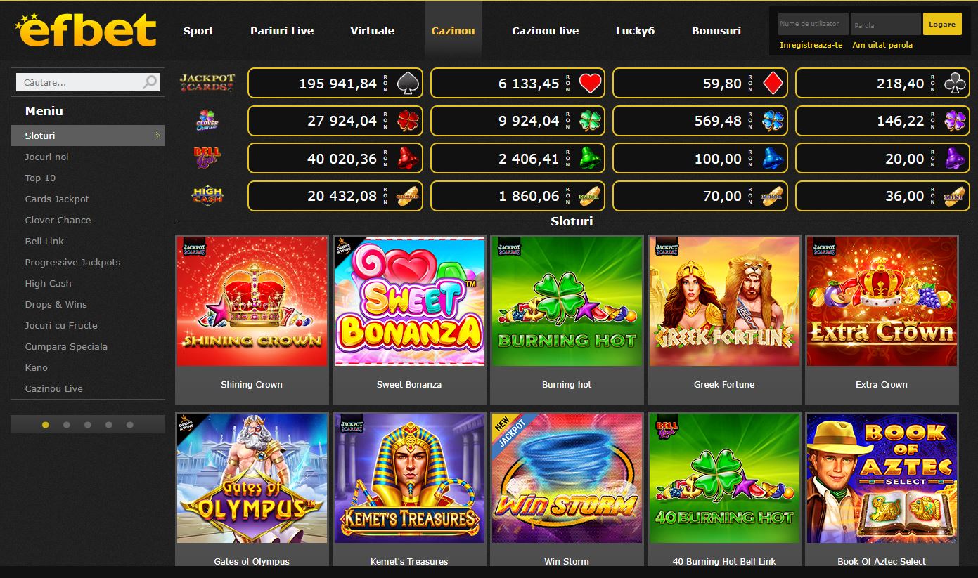 oferta efbet casino