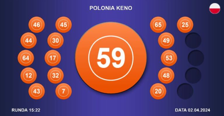 polonia keno 20 din 70