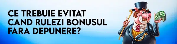 rulaj bonus fara depunere