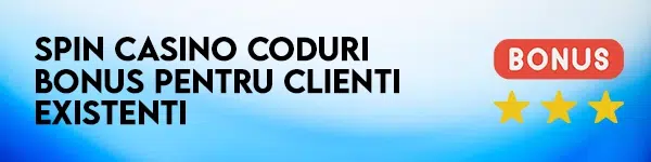 spin casino coduri bonus