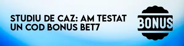 studiu de caz cod bonus bet7