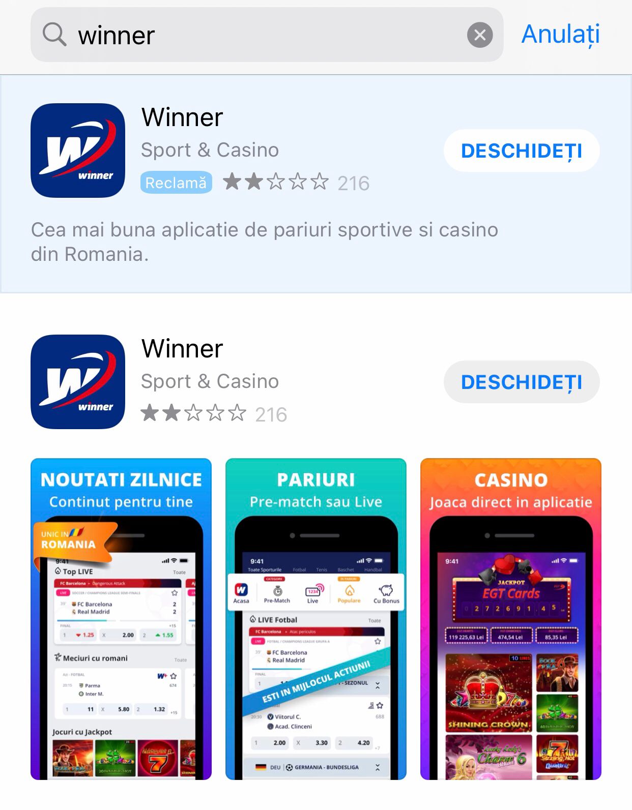 winner apk